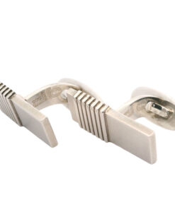 Sterling Silver No 80 Cufflinks by Harald Nelson for Georg Jensen