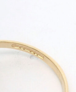 Vintage 9ct Gold Diamond and Sapphire Cluster Ring