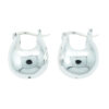 Sterling Silver Bubble Hoop Earrings