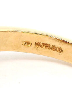 18ct Gold Diamond and Ruby Triple Cluster Ring