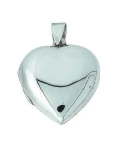 Sterling Silver Heart Locket Pendant