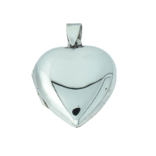 Sterling Silver Heart Locket Pendant