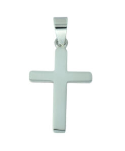 New Sterling Silver Cross Pendant