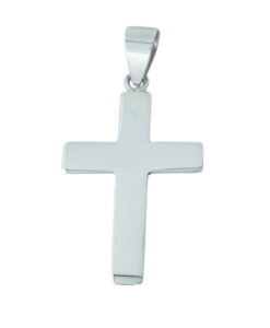 New Sterling Silver Cross Pendant