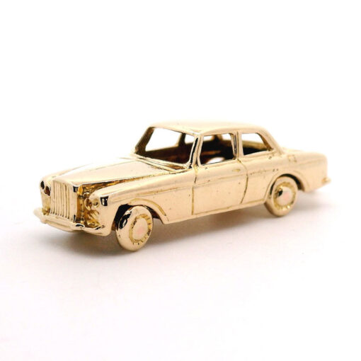 Vintage 9ct Gold Rolls Royce Silver Cloud Charm