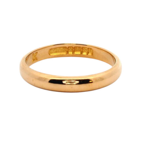 Vintage 22ct Gold Wedding Band Ring