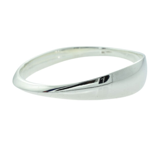 Sterling Silver Modernist Design Bangle