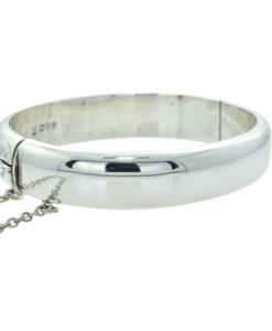 vintage sterling silver engraved bangle