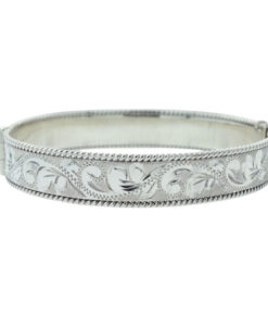 Vintage Solid Sterling Silver Bangle