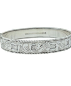 Vintage Solid Sterling Silver Bangle