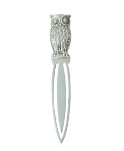 Sterling Silver Owl Book Mark