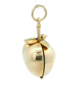 Vintage 9ct Gold Adam and Eve Apple Pendant Charm