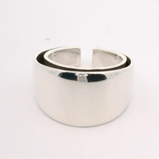 TONE VIGELAND SILVER DOUBLE LAYER RING