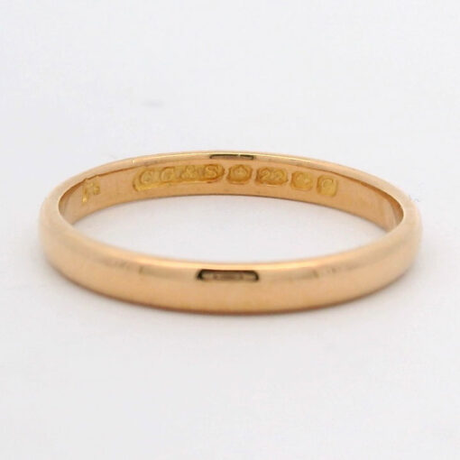 Vintage 22ct Gold Wedding Band