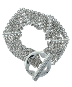 Sterling Silver Montblanc Caress of a Star Toggle Bracelet