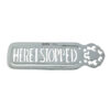 Sterling Silver 'I STOPPED HERE' Book Mark
