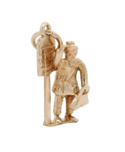 Vintage 9ct Gold Bookmaker Charm