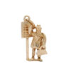 Vintage 9ct Gold Bookmaker Charm