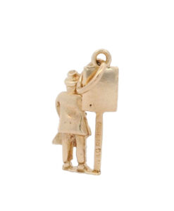 Vintage 9ct Gold Bookmaker Charm