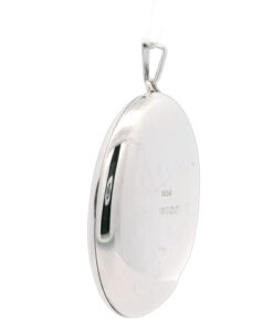 Vintage Sterling Silver Oval Locket