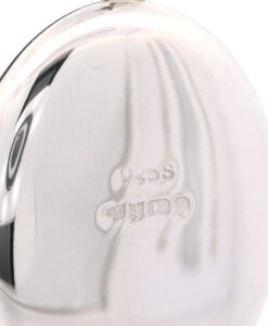 Vintage Sterling Silver Oval Daisy Locket