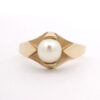 Vintage 9ct Gold Pearl Ring