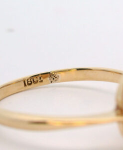 Vintage 18ct Gold Oval Opal Ring c1960