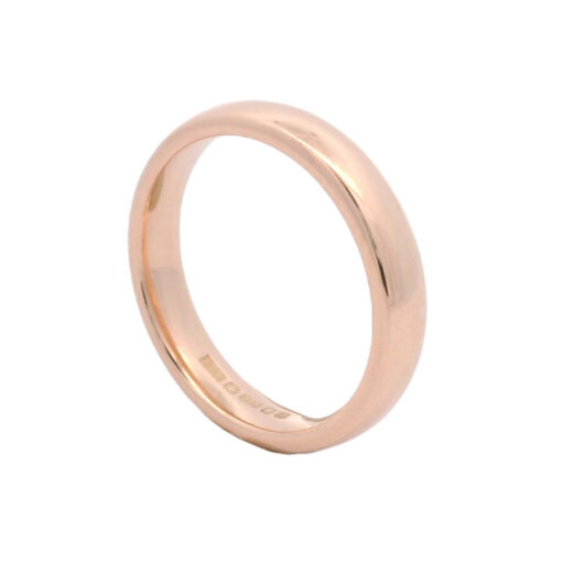 Vintage 9ct Rose Gold Wedding Band