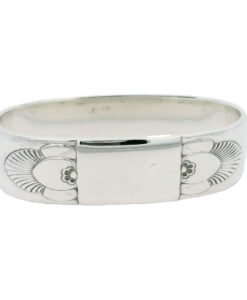 Sterling Silver Cactus Napkin Ring no 81 by Gundorph Albertus 1932