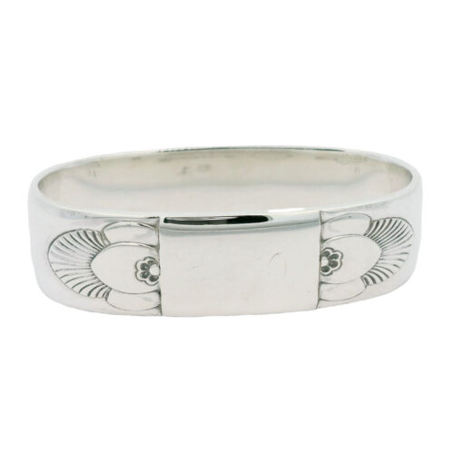 Sterling Silver Cactus Napkin Ring no 81 by Gundorph Albertus 1932