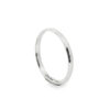Vintage Platinum Wedding Ring 2mm