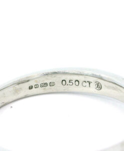 Beaverbrooks 18ct White Gold Diamond Cluster Ring