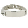 Sterling Silver Gents ID Curb Bracelet 109.9g