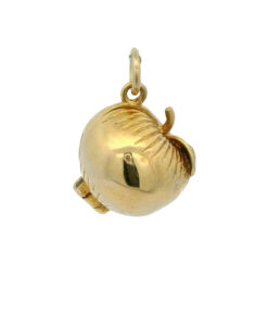 Vintage 9ct Gold Adan & Eve Apple Charm