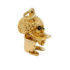Vintage 9ct Gold Duck Charm dated 1965