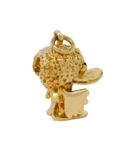 Vintage 9ct Gold Duck Charm dated 1965