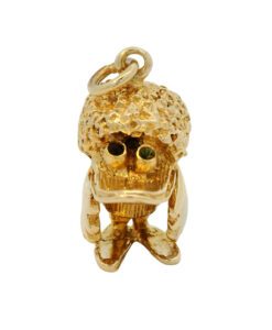Vintage 9ct Gold Duck Charm dated 1965