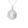 Art Deco Sterling Silver Octagon Locket