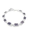 Sterling Silver Amethyst Bracelet