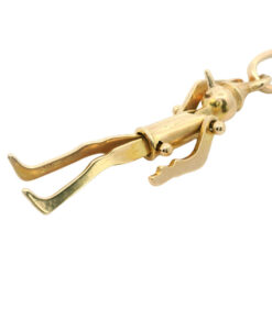 9ct Yellow Gold Moving Pinocchio Pendant