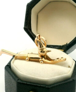 9ct Yellow Gold Moving Pinocchio Pendant
