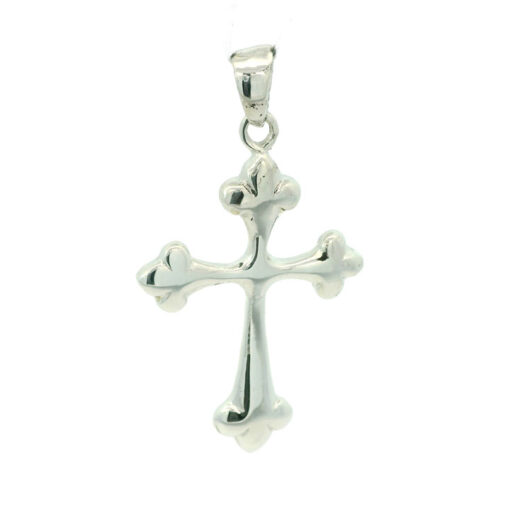 Medium Sterling Silver Cross Pendant