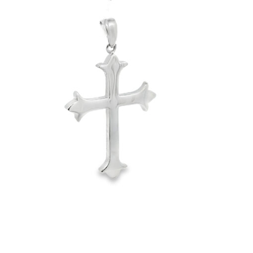 Large Sterling Silver Cross Pendant