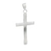 Large Sterling Silver Cross Pendant