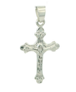 New Sterling Silver Crucifix Pendant