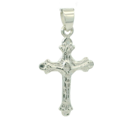 New Sterling Silver Crucifix Pendant
