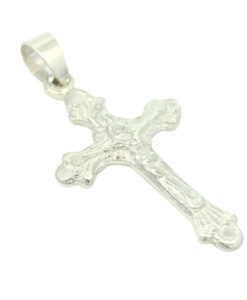 New Sterling Silver Crucifix Pendant