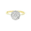 Antique Art Deco 18ct Gold Diamond Star Ring – c.1920