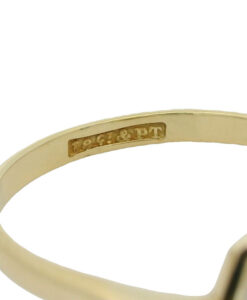 Antique Art Deco 18ct Gold Diamond Star Ring – c.1920