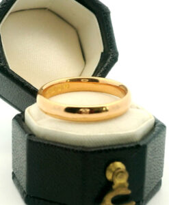 Vintage 22ct Gold Wedding Band Ring 3mm